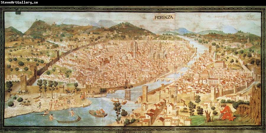 unknow artist View of Florence